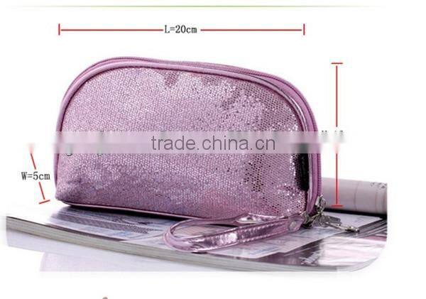 fashion pearl squins cosmetic bag evening bag