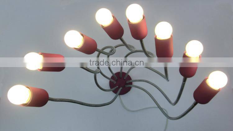Hot sale special led ceiling lamp design with changing different shapes