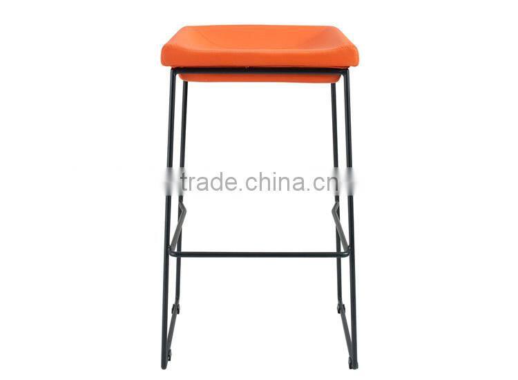 BS002 Unique metal bar stool high chair