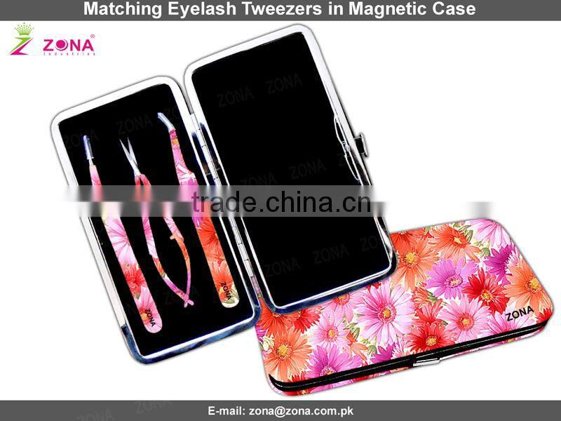 Full Closure Tip Volume Lash Tweezers / New Model Of Volume Lash Tweezers / Get Customized Volume Lash Tweezers Name From ZONA