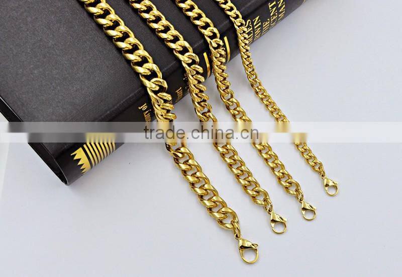 made in China new design fashion jewelry holy gold chain bracelets in high quality