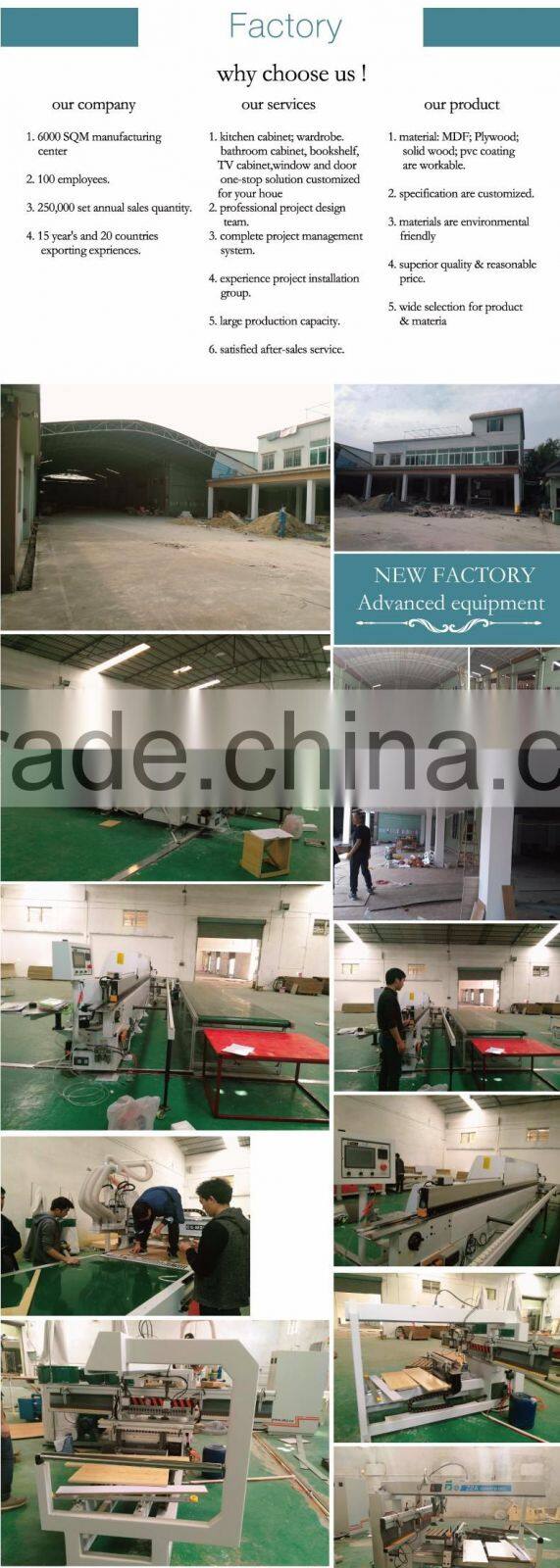 2016 hot sale Good quality modern European standard kitchen cabinets design made in China