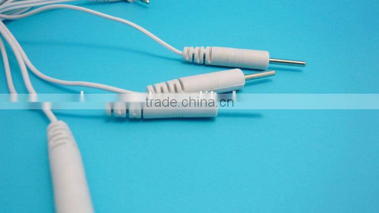 DC2.5mm 4pin tens lead wire for tens ems muscle stimulator