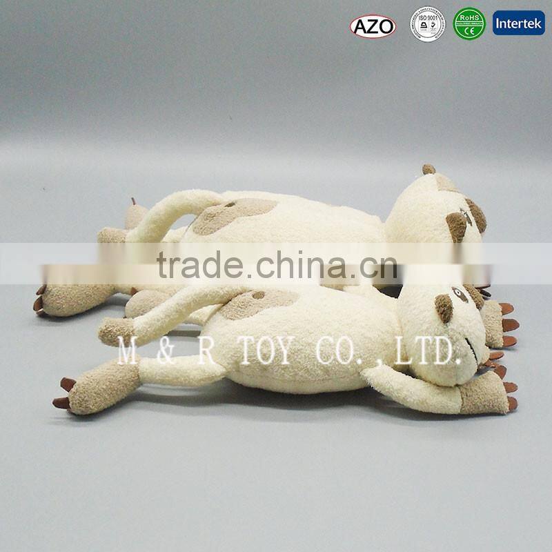 OEM Design White Plush Cat Toys with LOGO