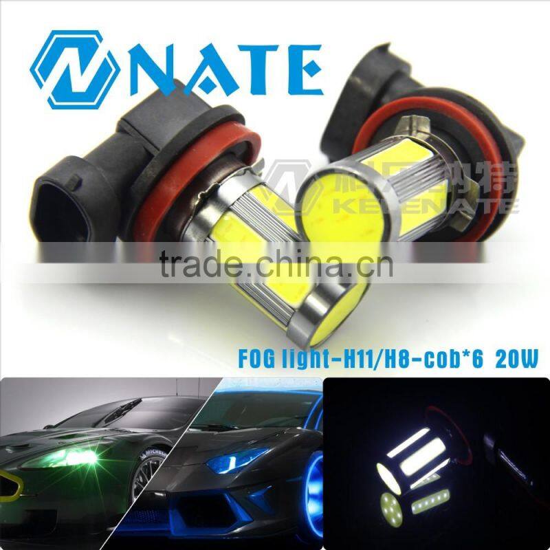 newest product car H11/H8 20Wcar led cob fog light