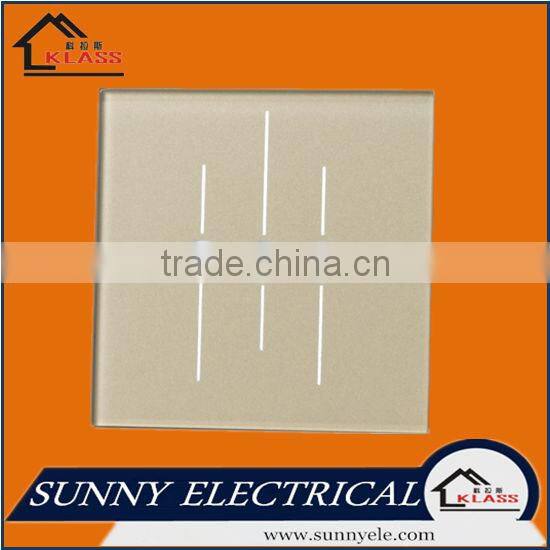 European design electrical light touch switch