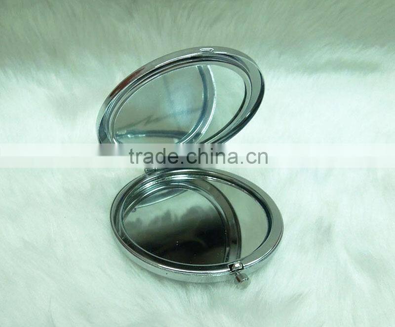 Custom butterfly sticker makeup mirror/professional makeup mirror with epoxy sticker