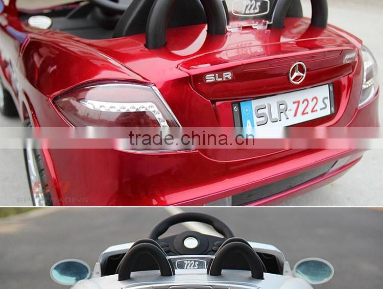 2016 Hot sell electric ride on children car with license