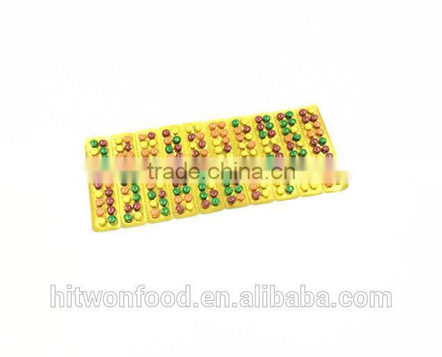 Hitwon Multi-chocolate beans pressed candy tablet chocolate