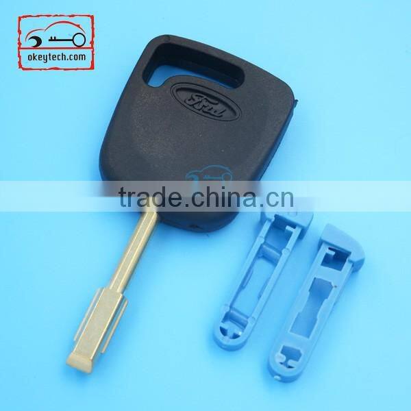 Okeytech ford mondeo transponder key shell for ford & car key with chip key fobs