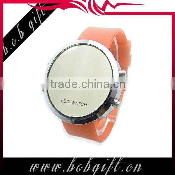 2014 hottest cheap LED silicone watch band