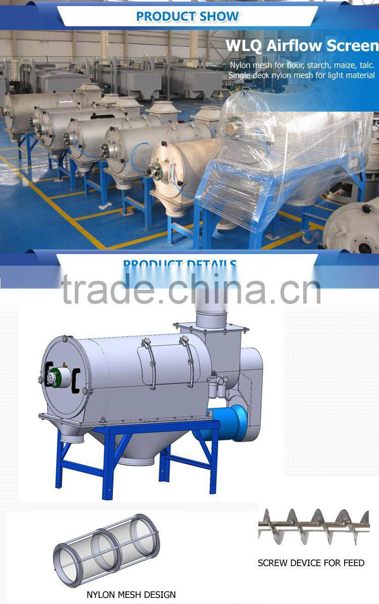 China manufacturer sieve bean powder sieve machine