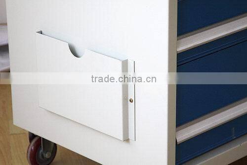 professional roller cabinets workstation /blue metal tool boxes on wheels