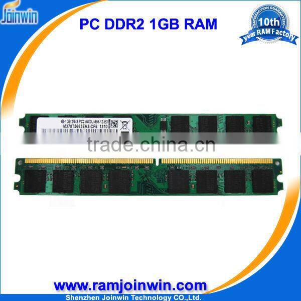 Branded export surplus ddr2 desktop ram 1gb 800mhz