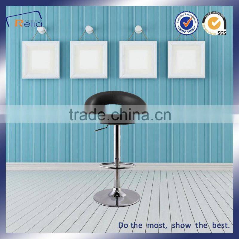 Cheap Red PU Leather Bar Stool For Sale