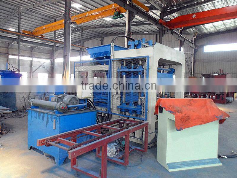 QT4-40 The most potential Concrete Hydraulic Block Machine