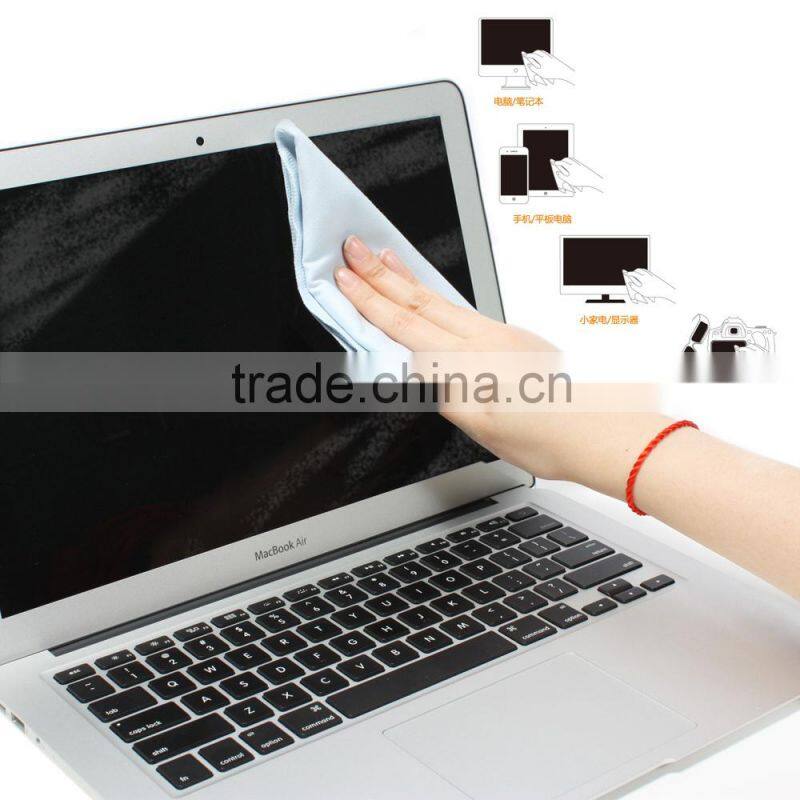 Pure / single color eyeglass cleaning cloth,microfiber lens cleaning cloth