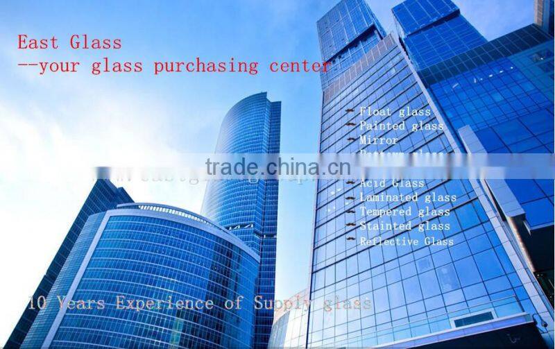 3-12MM Colourful Decorative Safety Backing painted glass