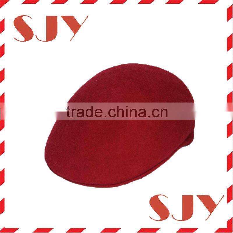 Custom design vintage mens flat driver visor cap