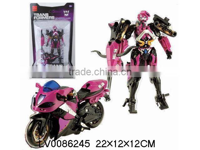 Plastic Toy basketball Transformation Toy robot for children