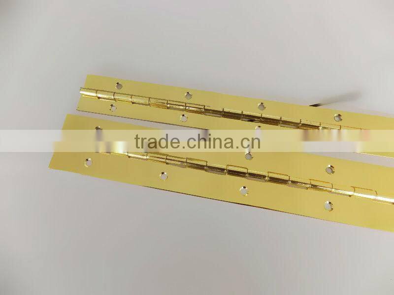 Brass Plated Hinge ,long piano hing,