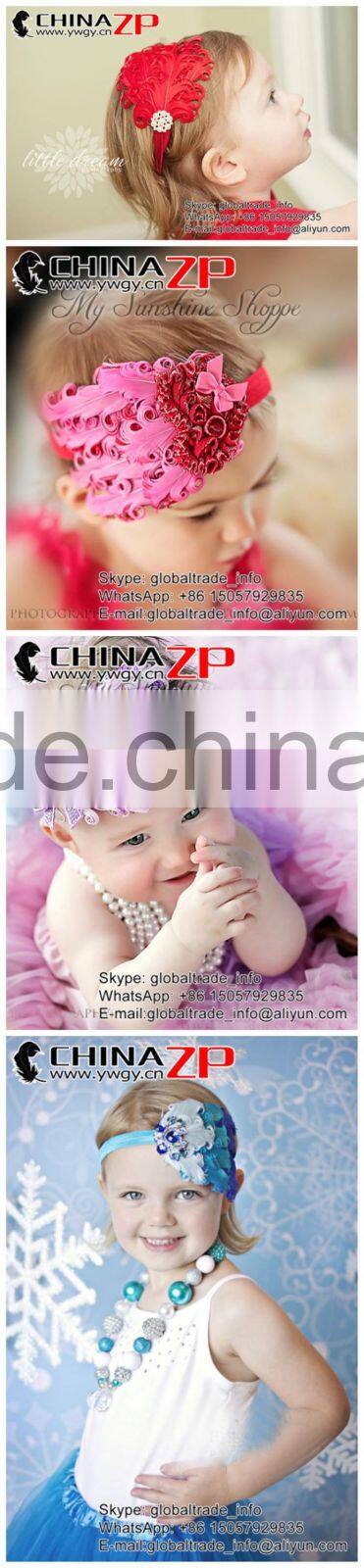 Leading Supplier Bulk Sale Cheap Dyed Hot Pink Curled Goose Feathers Pad for Girls Hair Accessories