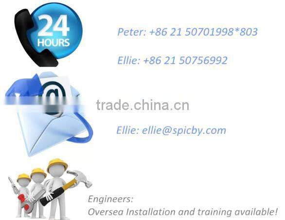 SPIC flexo printer slotter machine with stacker