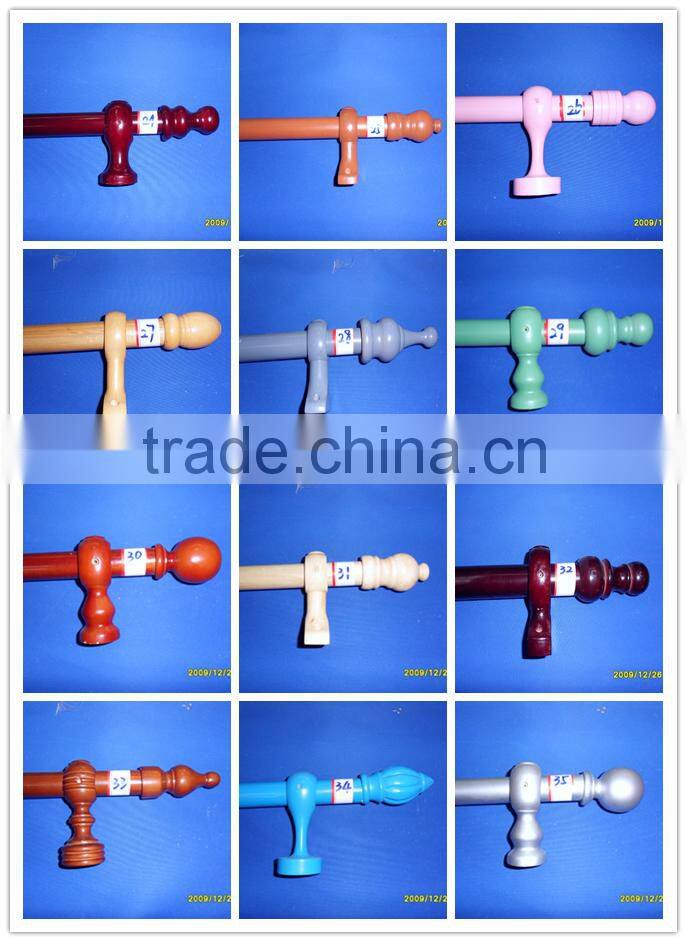 Perfect Surface Treatment Natural Wooden Curtain Rod