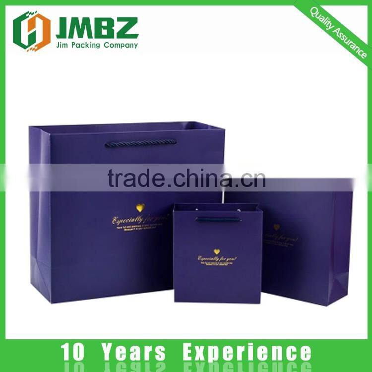 Recyclable Feature and Accept Custom Order paper bag with logo print