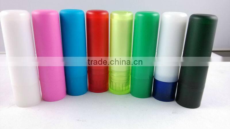 Empty slim plastic ABS push up lipstick container tube/tubes