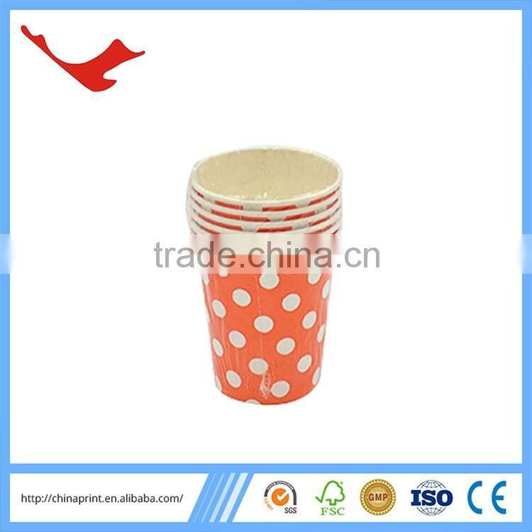 007 Fashional style logo printed paper disposable cup