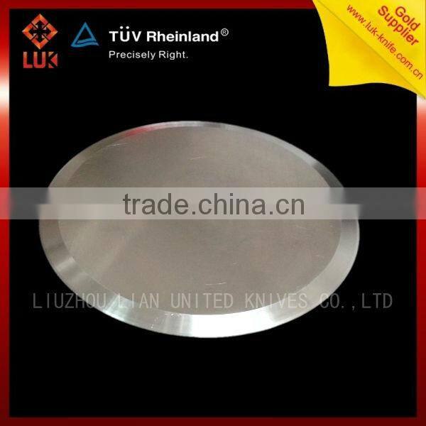 Circular Dished Knives for cloth, fabrics, and garments