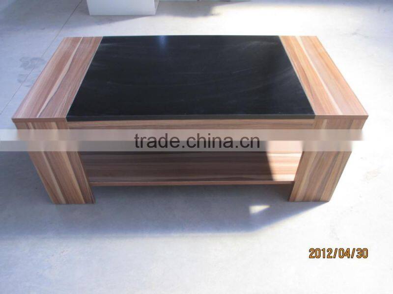 Factory direct melamine PB modern cheap tea table