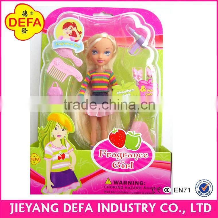 Defa Lucy Pretty 7 Inch Plastic Small Kids Small Vinyl Doll