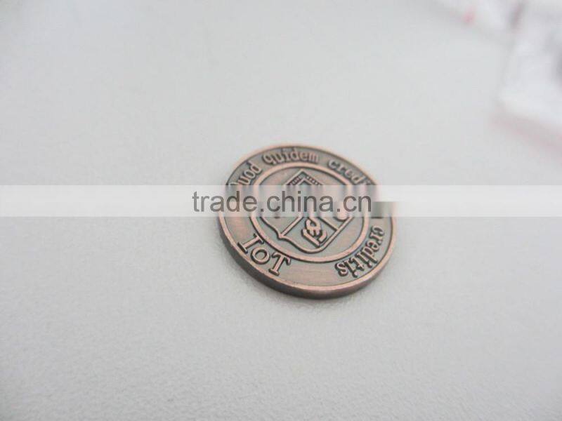 Metal game token coin with custom logo,Shopping custom metal token coin