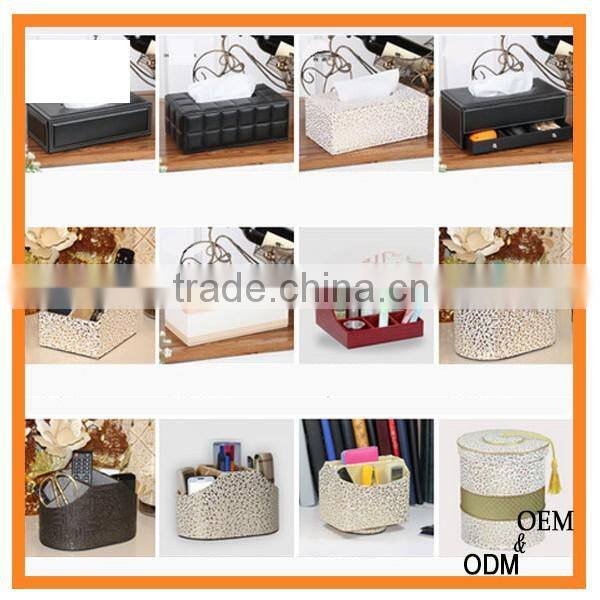 2016 Hot Sale Leather Desk Organizer Gift Promotion Holder