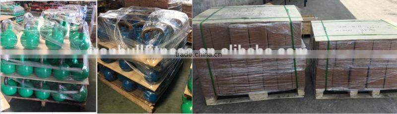 colorful neoprene kettlebell