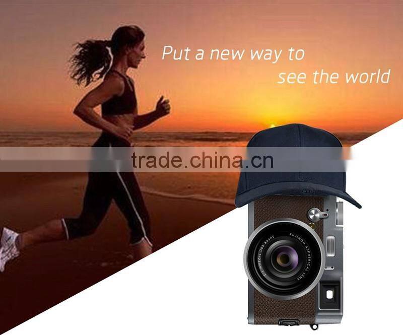 Live Streaming wearable hat HD1080P cap wifi sports full hd 1080p action camera 2016