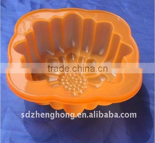 Round brownie/Corn Bread Silicone pie cake Pan mold for pumpkin pine