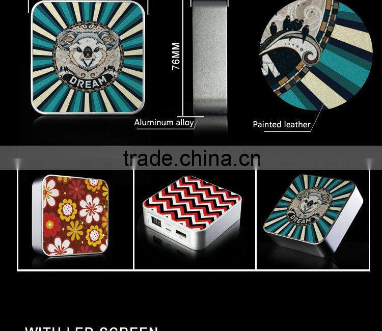 Koala Pattern, portable Mobile Phone Rechargeable power bank supply with LCD