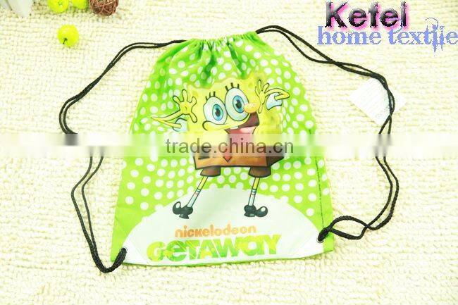 200D polyester cartoon gift shopping bag