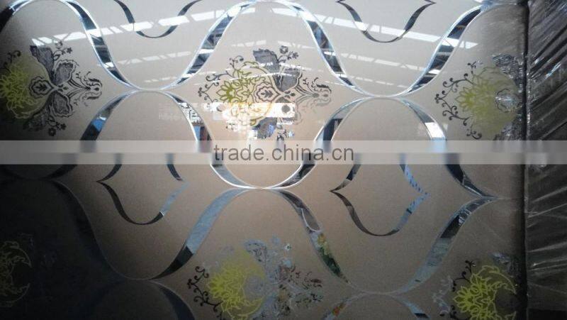 new design silver wall decorative mirror wholesale