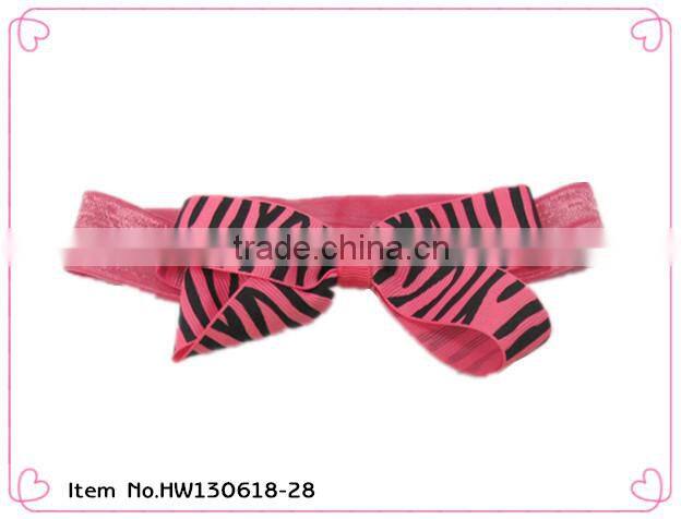 baby soft elastic bow headbands accessories