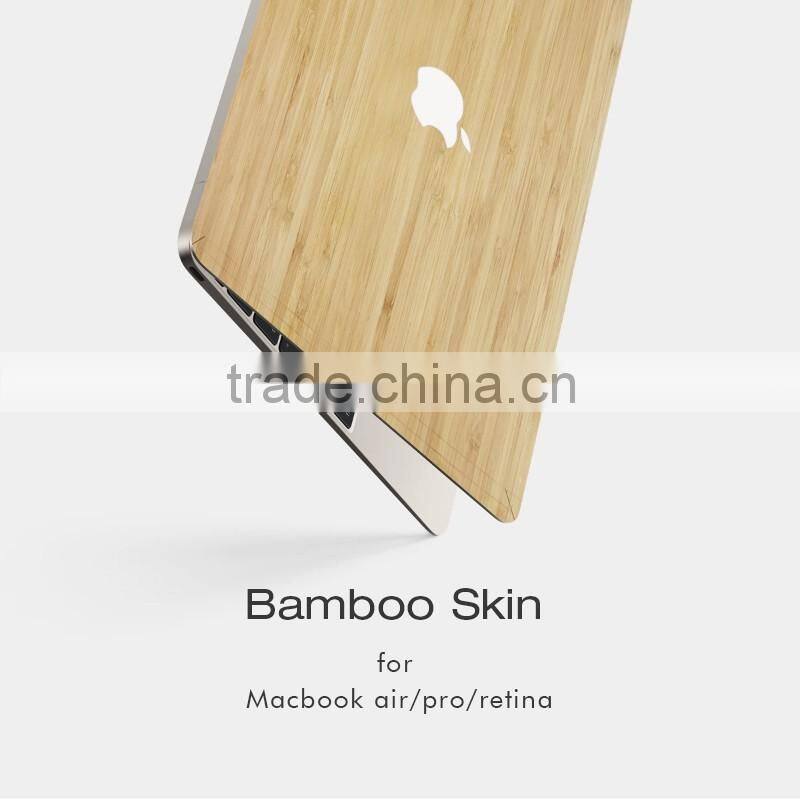 13"Size and Laptop Backpack Type wood case skin for Macbook Pro