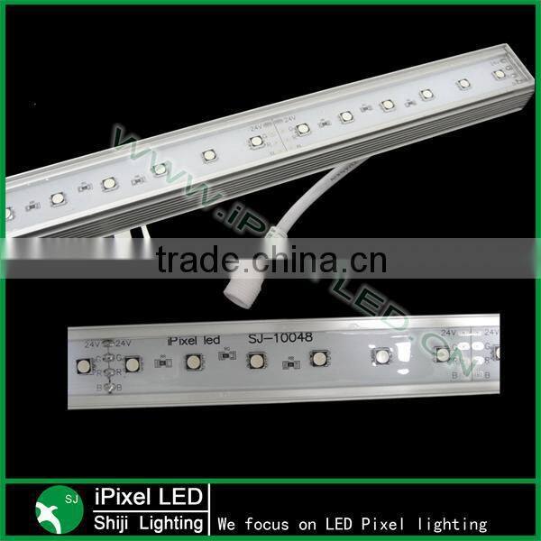 high brightness 24V rgb aluminum housing led light bar warranty 2 years