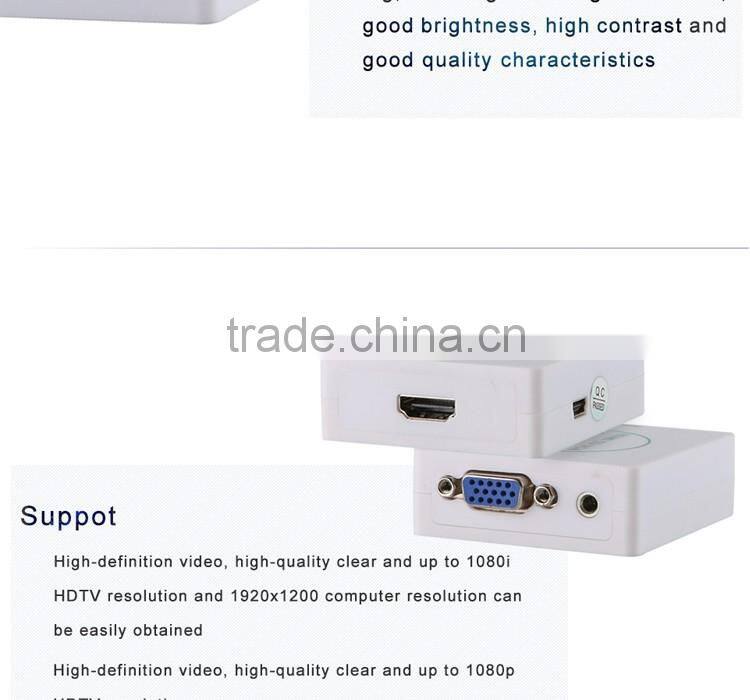 High quality VGA to H DMI mini converter machine