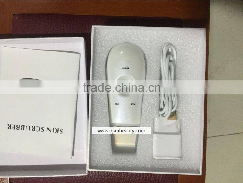 NEW Ultrasoinc Ultrasound micro current Skin Spatula Scrubber Anti Aging MX-N59