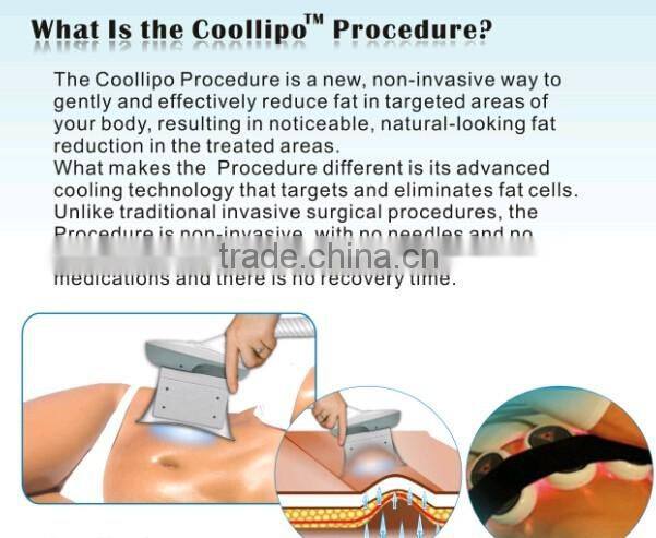 Cryolipolysis Cold Lipo Laser combined for body fat removal machine