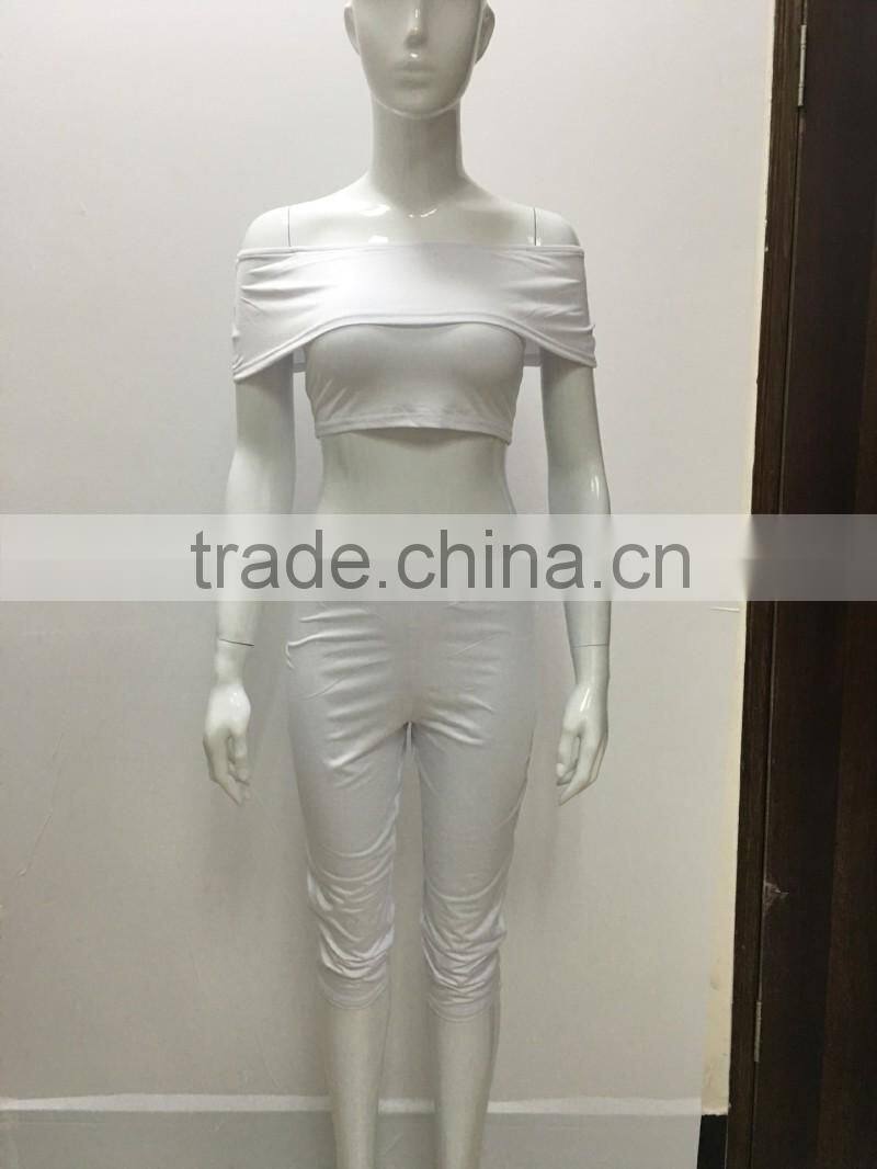 Bonvatt Strapless sexy sleeve short sleeve sexy rompers for women