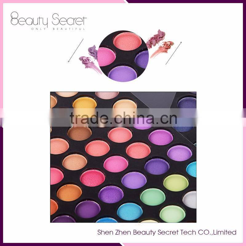 High Quality Chinese Factory Waterproof Cosmetic120 Color Makeup Eyeshadow
